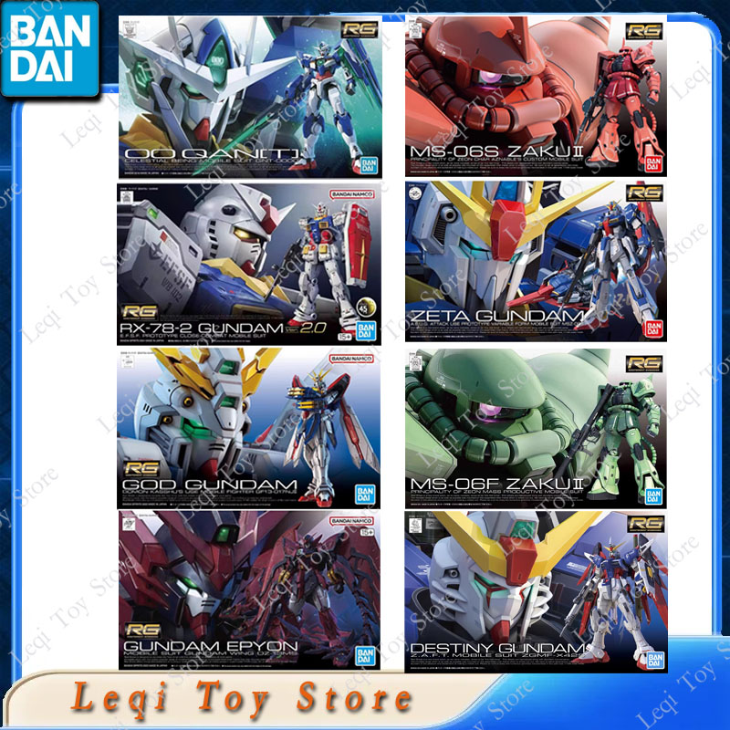 Bandai Model Gundam Rg - バンダイオリジナル RG MS-06F-06S 00 キャンゼータゴッド RX-78-2